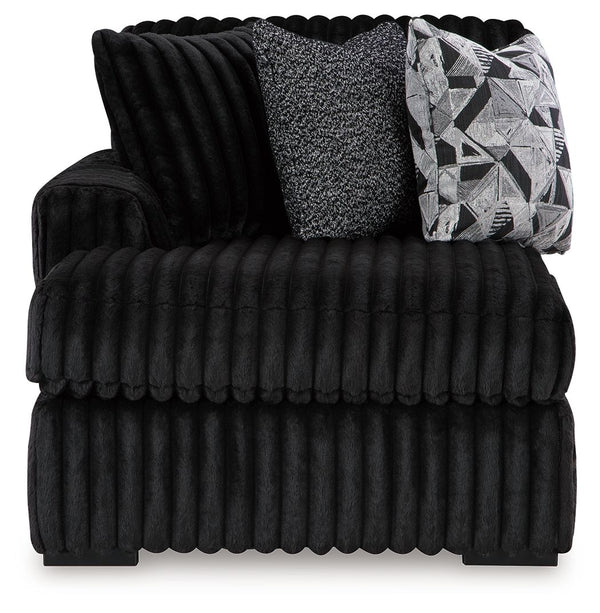 Midnight-Madness - Onyx - Laf Corner Chaise