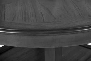 Gia - 5 Piece Round Counter Dining Set - Gray