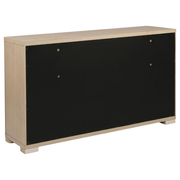 Ladera - 6-Drawer Bedroom Dresser - Light Elm