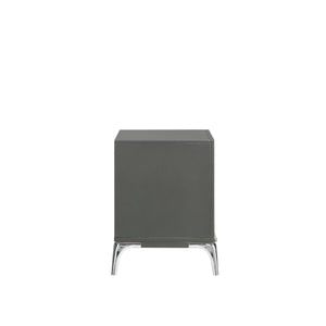  this nightstand promises durability and a touch of elegance. The slate g