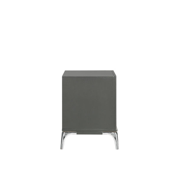  this nightstand promises durability and a touch of elegance. The slate g