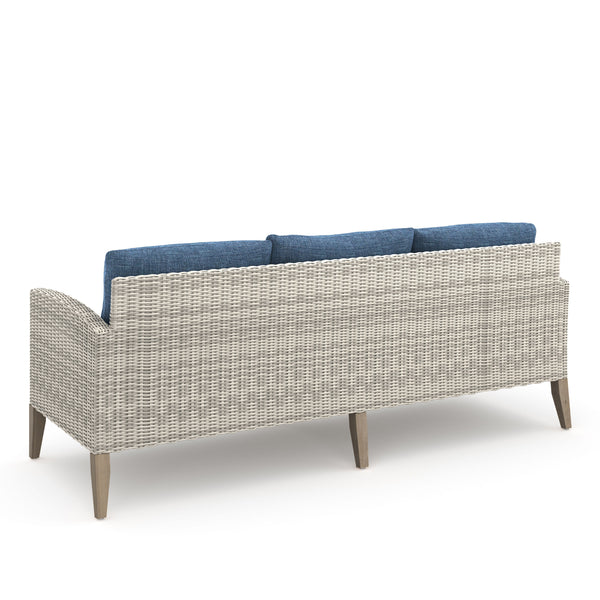  where every piece is meticulously crafted to elevate your outdoor living experience. This comprehensive set includes a spacious three-seater sofa