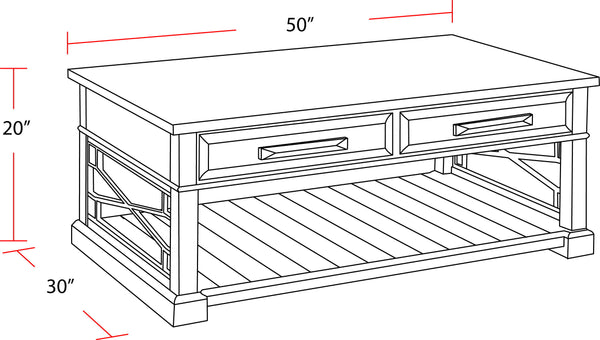 Sundance - Cocktail Table With 2 End Tables And Console Table With 3 Stools - Smokey Gray