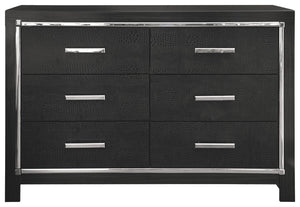 Kaydell - Black - Six Drawer Dresser