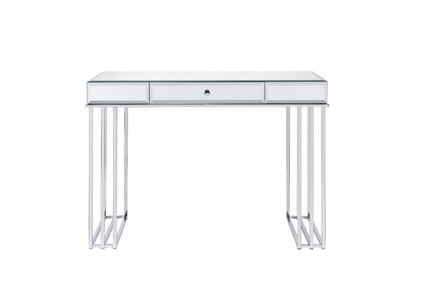 Critter - Writing Desk - Mirrored And Chrome Finish
