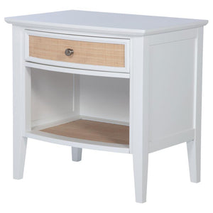  creating a place for all your evening essentials. The nightstand boasts a 