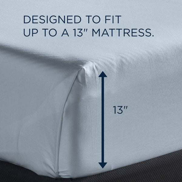  lightweight sheets have been redesigned for an even better fit on your Tempur-Pedic mattress. The fitted sheet 