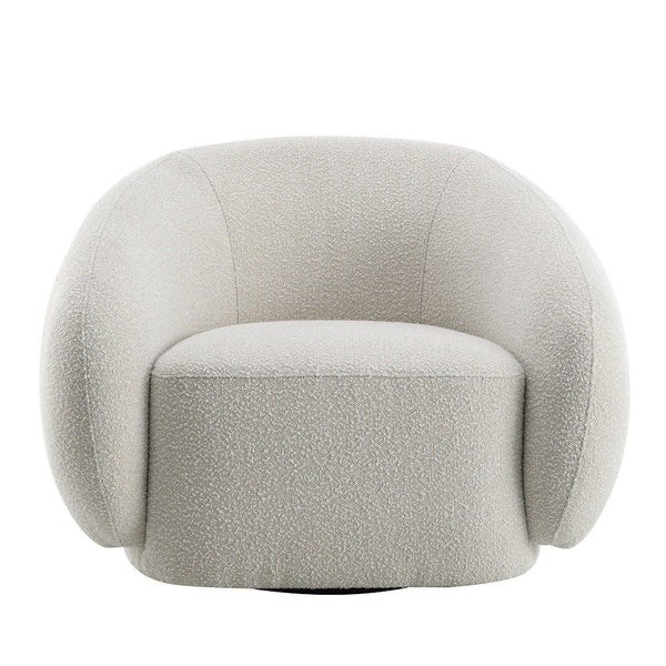 Isabel - Chair With Swivel - Beige