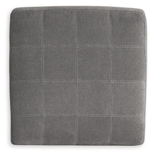 Marleton - Gray - Oversized Accent Ottoman