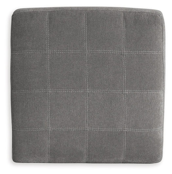 Marleton - Gray - Oversized Accent Ottoman