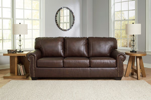  this set provides here-and-now relevance. Mix in this combination of comfort and affordable luxury for a look youâ€™ll love for years to come. <h4><b>Colleton - Dark Brown - Sofa