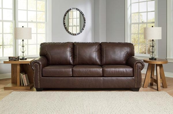  this set provides here-and-now relevance. Mix in this combination of comfort and affordable luxury for a look youâ€™ll love for years to come. <h4><b>Colleton - Dark Brown - Sofa