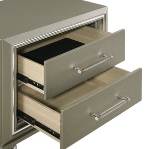 Lumina - Nightstand - Silver