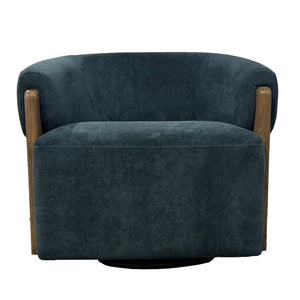 Finley - Swivel Accent Chair (Set of 2) - Island Teal