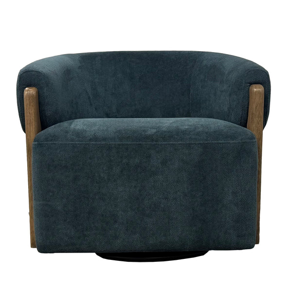Finley - Swivel Accent Chair (Set of 2) - Island Teal