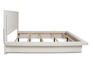  ripple-free surface and a sleek white laminate finish that adds a contemporary touch. The