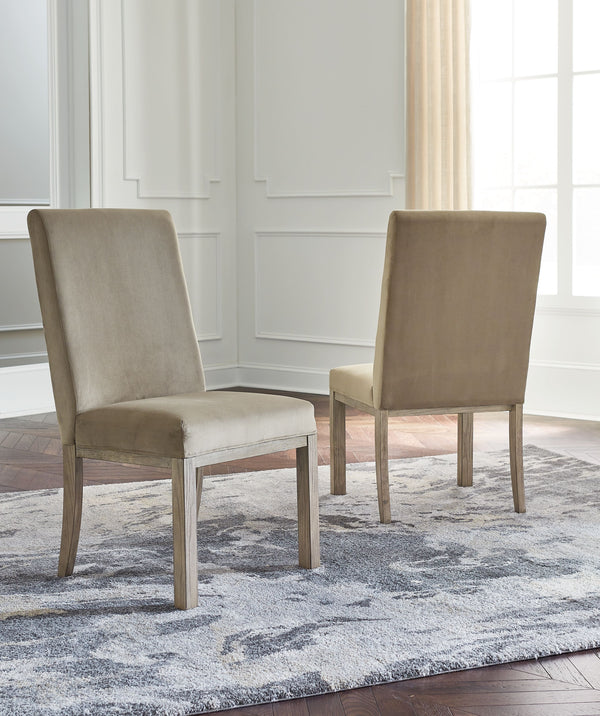 You want your dining room to reflect your refined sensibilities while remaining forward-thinking in design. The simple silhouette of this armless dining chair opens the door to a bedroom with the curated look and subtle flair you desire. The piece-'s eleg