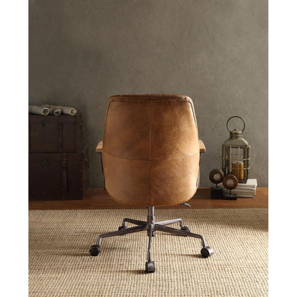Hamilton - Executive Office Chair - Coffee Top Grain Leather