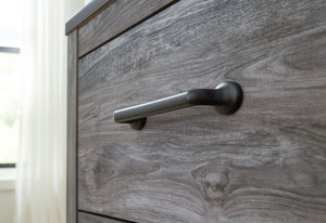 Bronyan - Dark Gray - Dresser And Mirror
