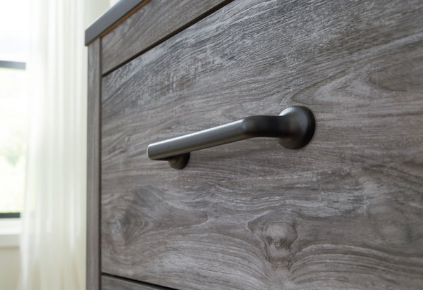 Bronyan - Dark Gray - Dresser And Mirror