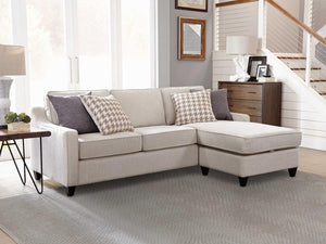  this sectional is a solid choice for a redesign. Perk up a living room or entertainment space with a comfortable and tasteful design. Configured for maximum flexibility