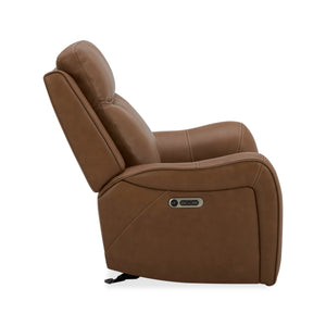 Haywood - Power Glider Recliner - Butternut