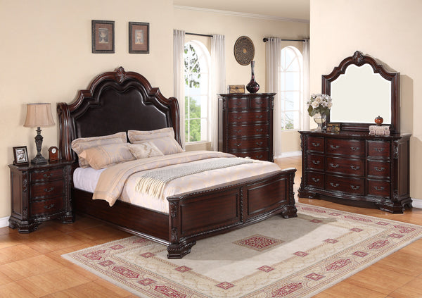 Sheffield - Dresser & Mirror - Cherry