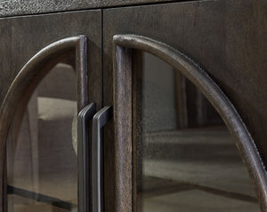 Dreley - Grayish Brown - Accent Cabinet