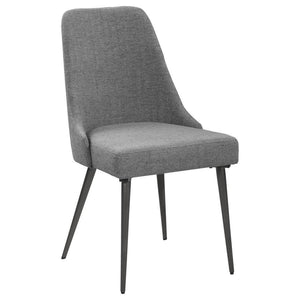 modern edge to dining spaces. Padded for comfort and built with durable mater