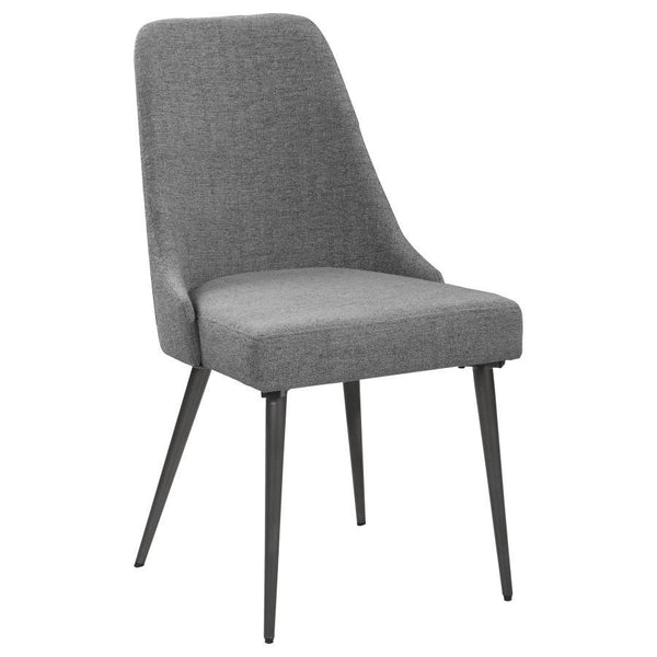 modern edge to dining spaces. Padded for comfort and built with durable mater