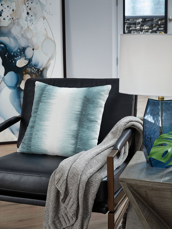 Elonwich - Teal / White - Pillow