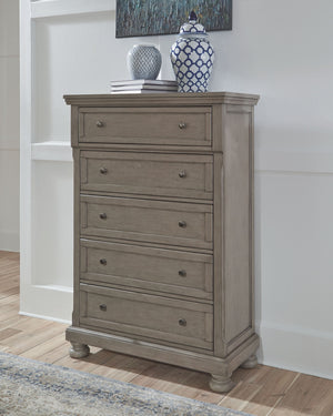  this chest of drawers sports serene sophistication. Forever classic design detailsâ€”inlaid panels