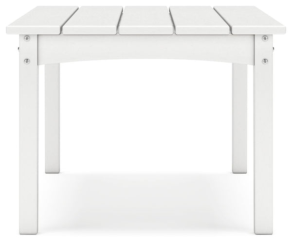 Hyland Wave - White - Rectangular Cocktail Table