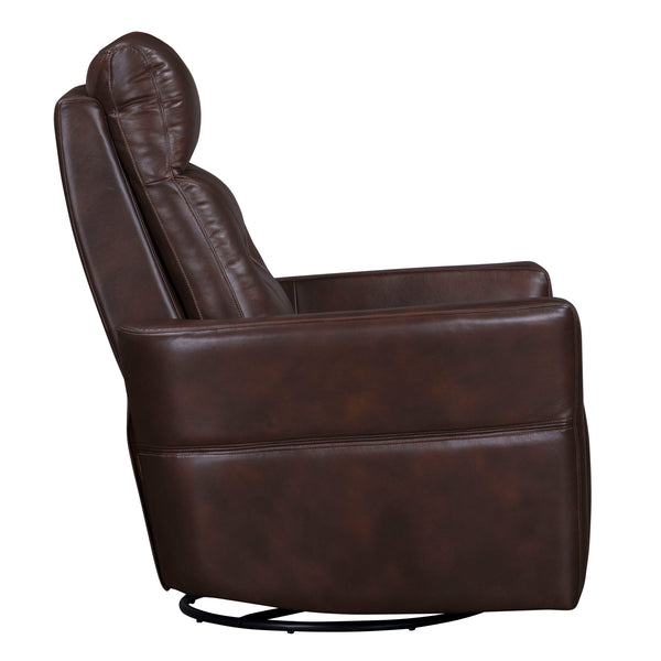 Remmington - Power Swivel Glider Recliner (Set of 2) - Auburn