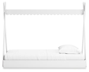 Hallityn - White - Twin Tent Complete Bed In Box