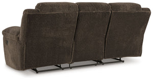 Frohn - Chocolate - Reclining Sofa