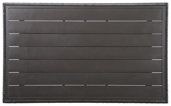 Easy Isle - Dark Brown / Beige - RECT Multi-Use Table
