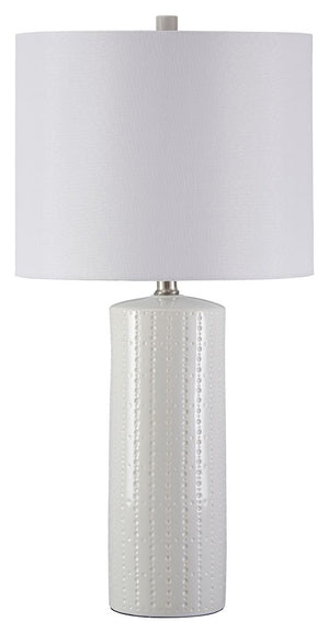 Steuben - White - Ceramic Table Lamp (Set of 2)