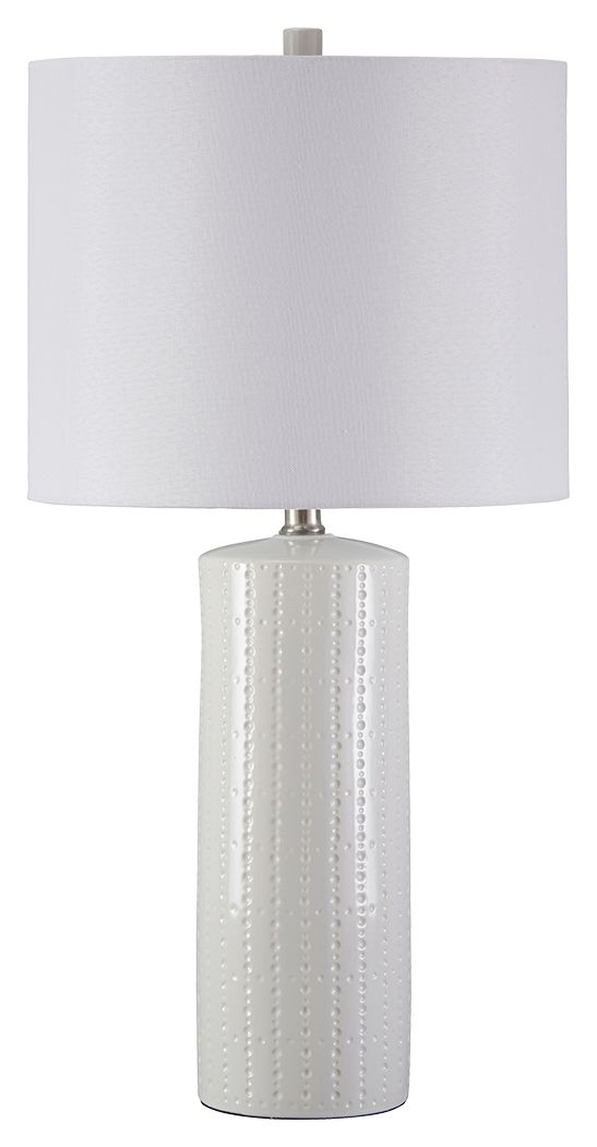 Steuben - White - Ceramic Table Lamp (Set of 2)