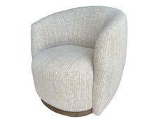 Tatum - Swivel Accent Chair - Sand Dollar