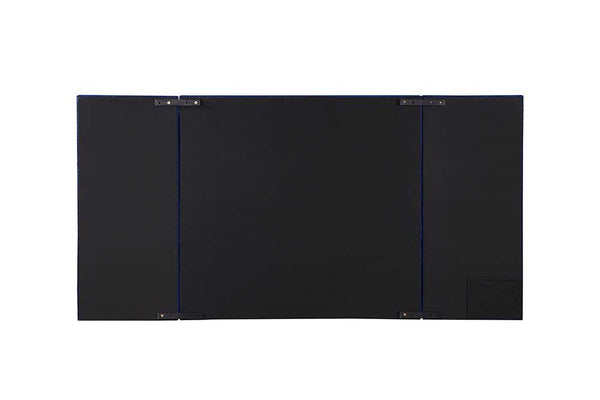 Damazy - Queen Bed - Blue Velvet
