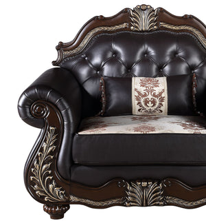Maximus - Chair Backrest And Legs - Dark Brown
