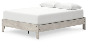 Shawburn - Whitewash - Platform Queen Bed