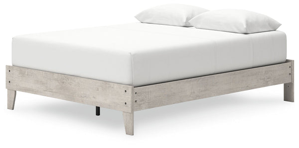 Shawburn - Whitewash - Platform Queen Bed