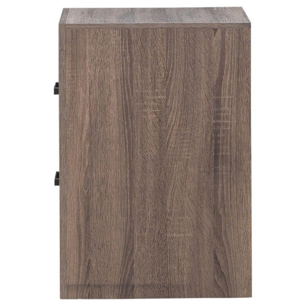 Brantford - 2-Drawer Nightstand - Barrel Oak
