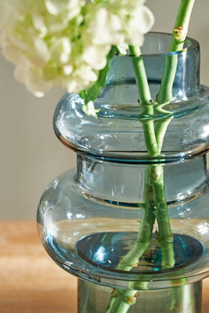 Vallmen - Blue - 10" Vase