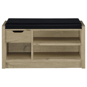 Arrington - Storage Bench - White Oak