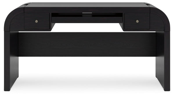 Rowanbeck - Black - Home Office Desk