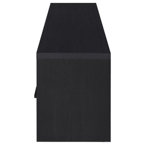 Murray - 70## 2-Door TV Stand Media Console - Black