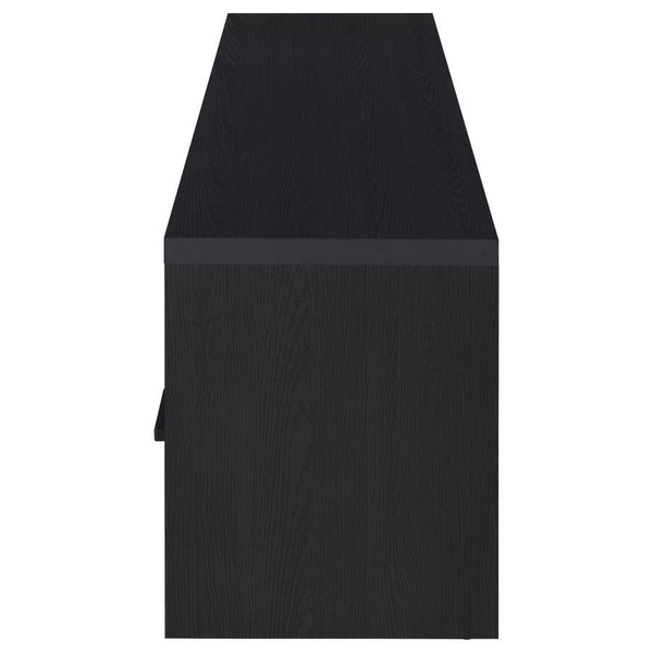 Murray - 70## 2-Door TV Stand Media Console - Black